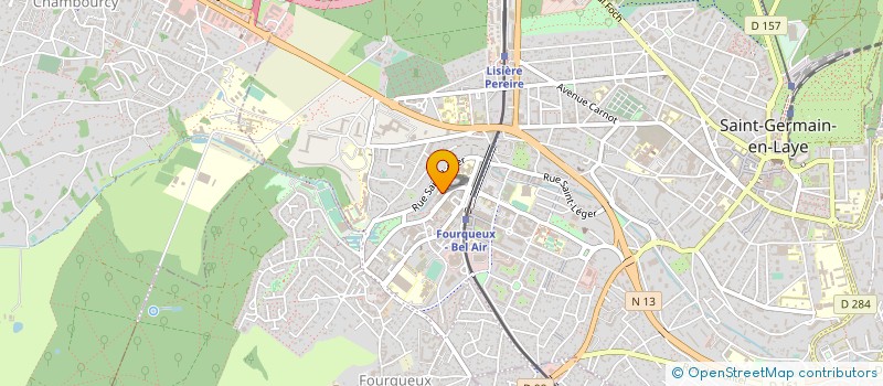 localisation de l'entreprise MADAME HUGUETTE FOURREAU à SAINT-GERMAIN-EN-LAYE