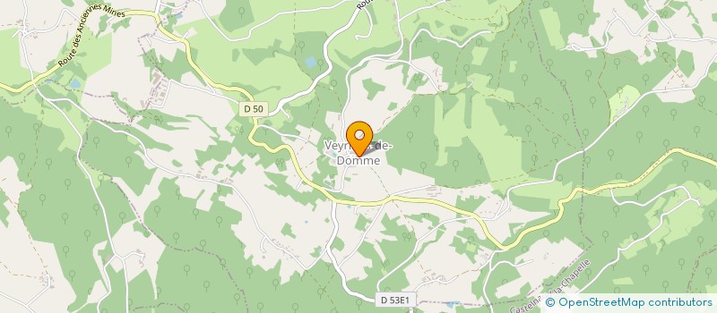 localisation de l'entreprise MADAME HUGUETTE FREYTET  DAGLAN