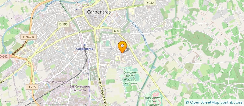 localisation de l'entreprise MADAME HUGUETTE GARCIN à CARPENTRAS