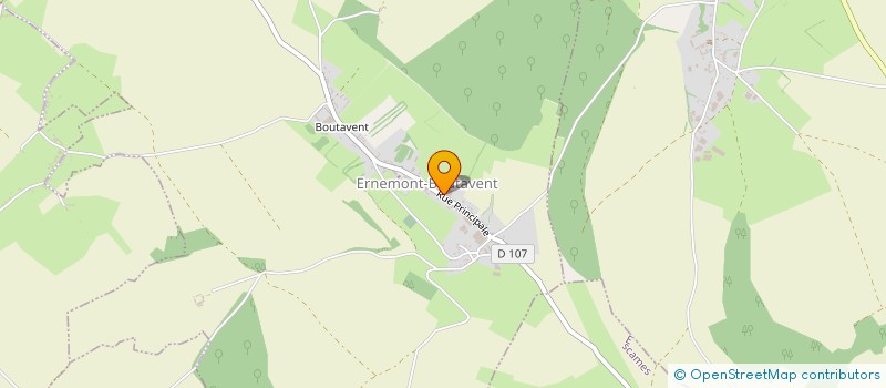 localisation de l'entreprise MADAME HUGUETTE GILLON à ERNEMONT-BOUTAVENT