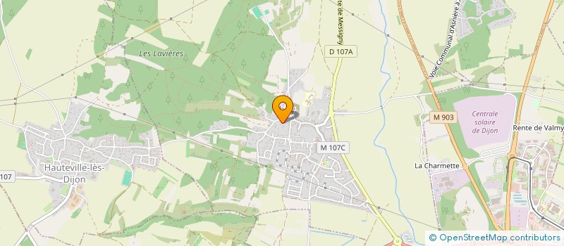 localisation de l'entreprise MADAME HUGUETTE GOIZET à AHUY