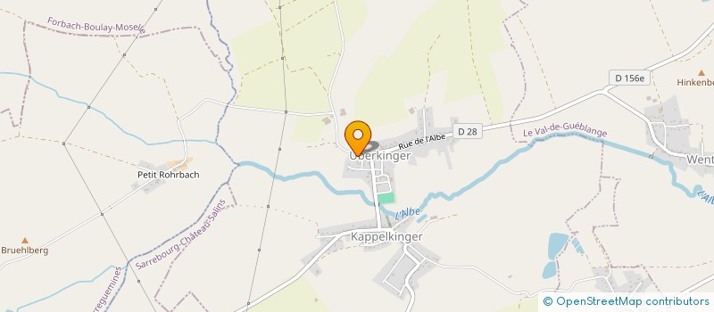 localisation de l'entreprise MADAME HUGUETTE GOUTH  KAPPELKINGER