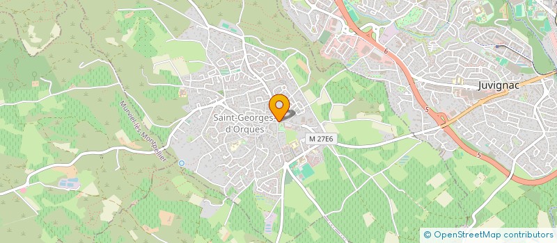 localisation de l'entreprise MADAME HUGUETTE GRAS  SAINT-GEORGES-D'ORQUES
