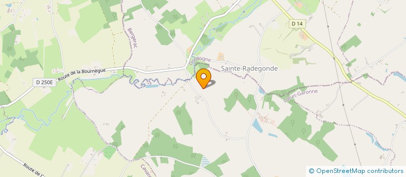 localisation de l'entreprise MADAME HUGUETTE JABOT  DOUDRAC