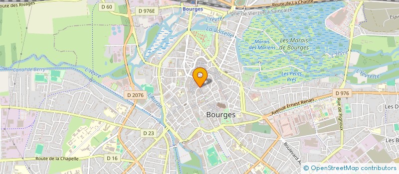 localisation de l'entreprise MADAME HUGUETTE JOSSANT à BOURGES