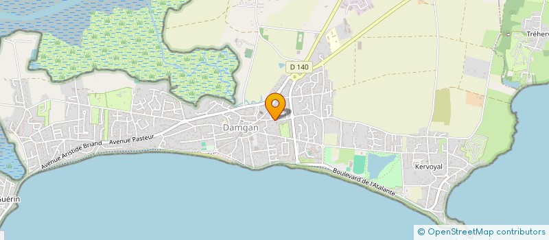 localisation de l'entreprise MADAME HUGUETTE LE BODO  DAMGAN