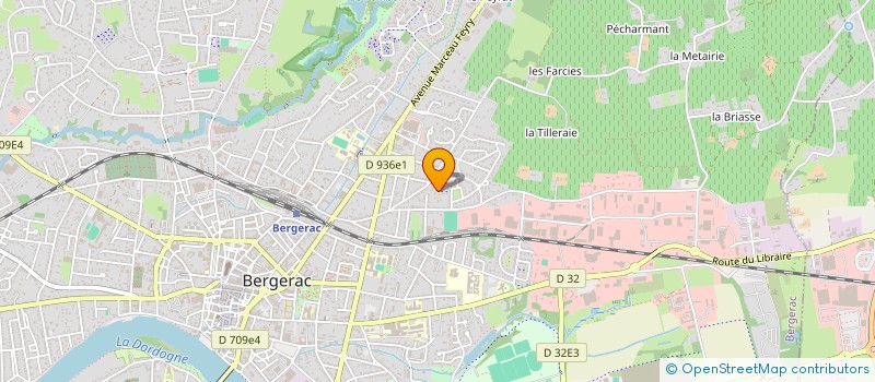 localisation de l'entreprise MADAME HUGUETTE LE DEVEDEC à BERGERAC