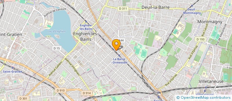 localisation de l'entreprise MADAME HUGUETTE LE GOFF  DEUIL-LA-BARRE