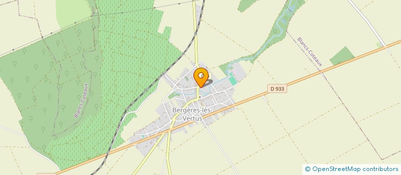 localisation de l'entreprise MADAME HUGUETTE LHERMITE  BERGERES-LES-VERTUS