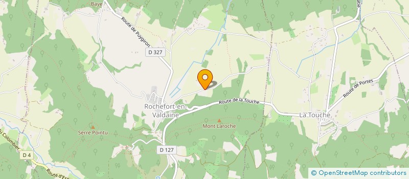 localisation de l'entreprise MADAME HUGUETTE LOCHE  ROCHEFORT-EN-VALDAINE