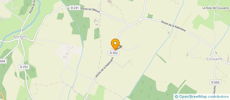 localisation de l'entreprise MADAME HUGUETTE MARAIS à LA FERTE-EN-OUCHE