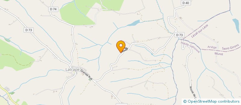 localisation de l'entreprise MADAME HUGUETTE MARC  LATRAPE