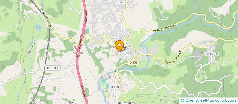 localisation de l'entreprise MADAME HUGUETTE MAURY  SAINT PARDOUX L'ORTIGIER