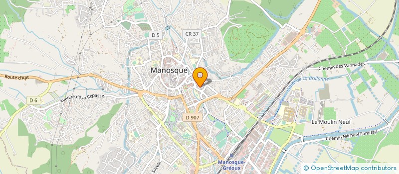 localisation de l'entreprise MADAME HUGUETTE MICHEL à MANOSQUE