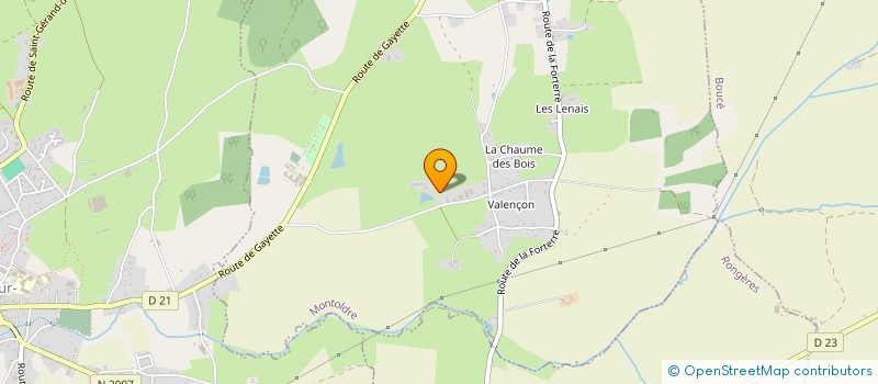 localisation de l'entreprise MADAME HUGUETTE MICHELET  MONTOLDRE