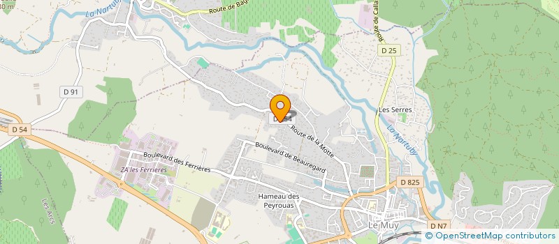 localisation de l'entreprise MADAME HUGUETTE MICHELIS  LE MUY