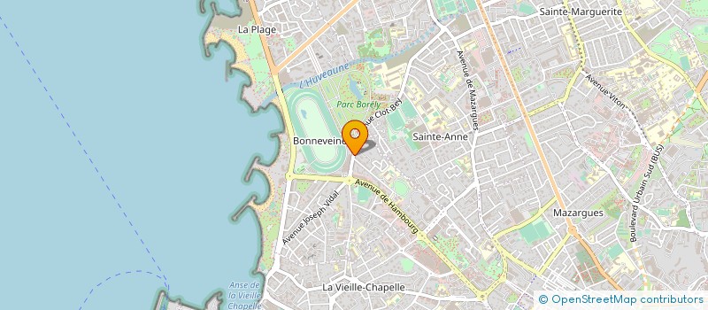 localisation de l'entreprise MADAME HUGUETTE PASSARELLI à MARSEILLE