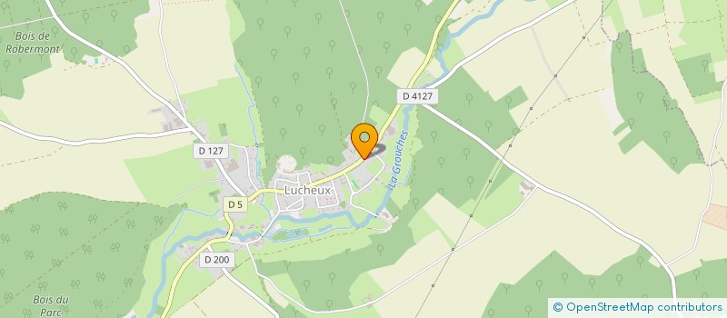 localisation de l'entreprise MADAME HUGUETTE PATTE  LUCHEUX