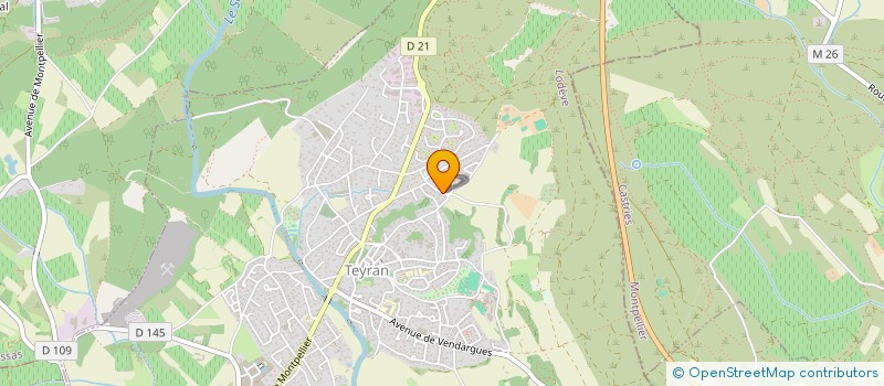 localisation de l'entreprise MADAME HUGUETTE PINAZO  TEYRAN