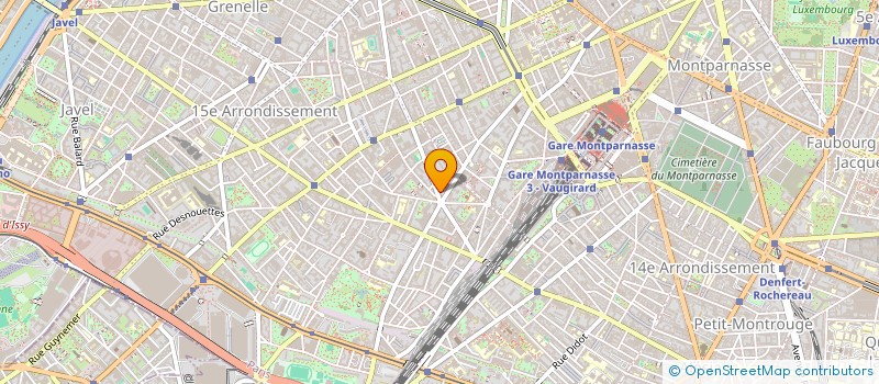 localisation de l'entreprise MADAME HUGUETTE PONTOIS  PARIS