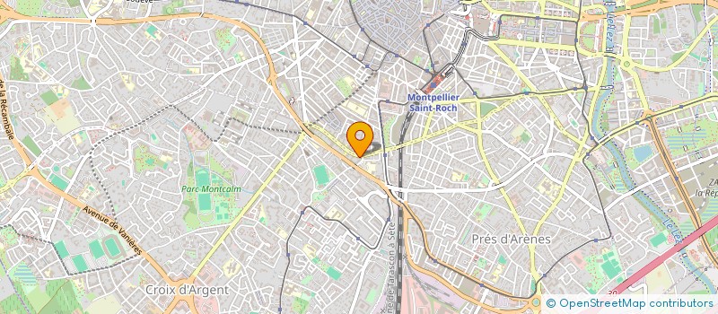 localisation de l'entreprise MADAME HUGUETTE RAINERO à MONTPELLIER
