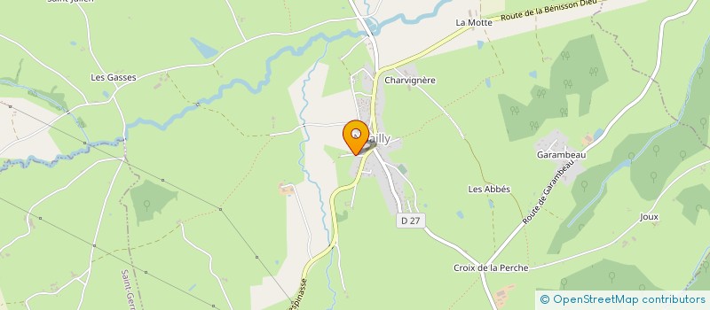 localisation de l'entreprise MADAME HUGUETTE RECORBET  NOAILLY