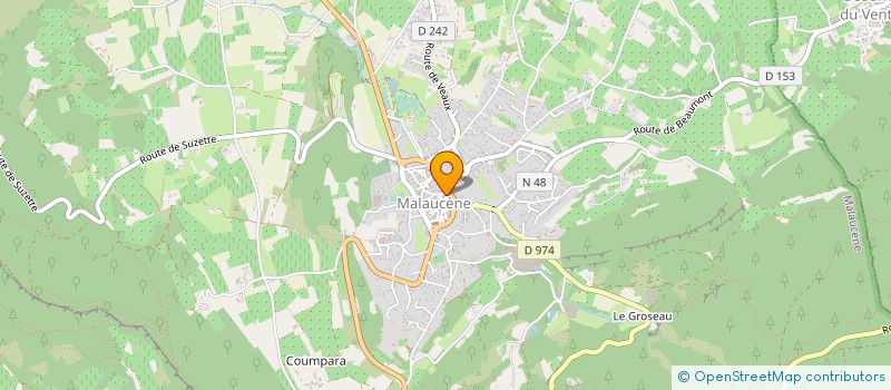 localisation de l'entreprise MADAME HUGUETTE REYNEUD à MALAUCENE