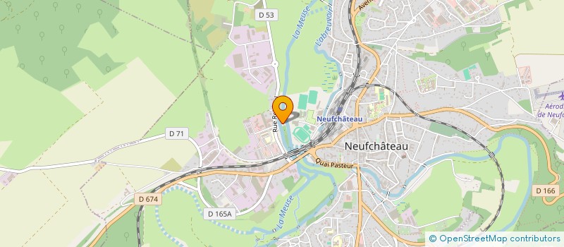 localisation de l'entreprise MADAME HUGUETTE ROGERAT à NEUFCHATEAU
