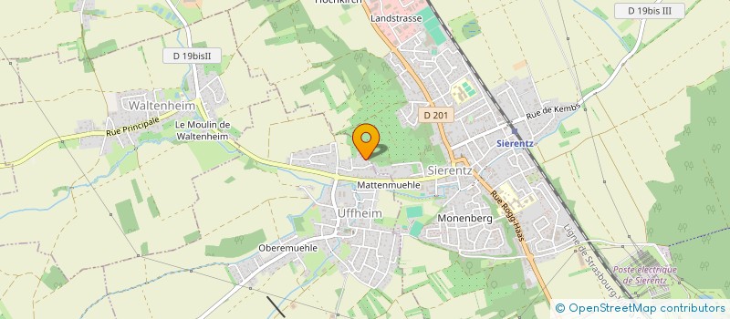 localisation de l'entreprise MADAME HUGUETTE STARCK à UFFHEIM
