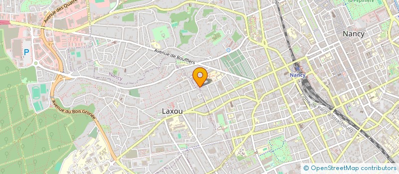localisation de l'entreprise MADAME HUGUETTE STERCK à NANCY