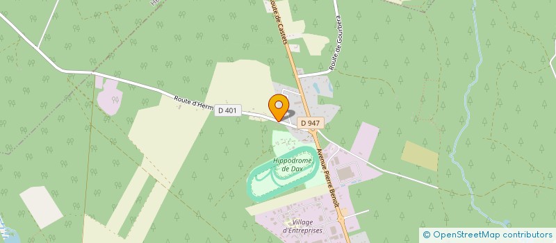 localisation de l'entreprise MADAME HUGUETTE SUZAN  SAINT-PAUL-LES-DAX