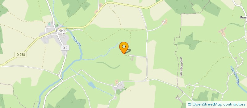 localisation de l'entreprise MADAME HUGUETTE TALPIN  BONA