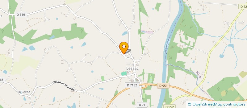 localisation de l'entreprise MADAME HUGUETTE TAUGOURDEAU à SAINT-MAURICE-DES-LIONS