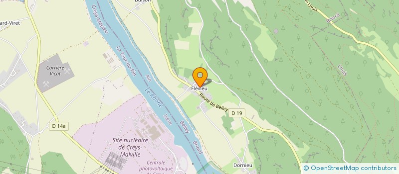 localisation de l'entreprise MADAME HUGUETTE TIXIER  BRIORD