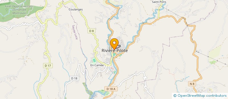 localisation de l'entreprise MADAME HUGUETTE VALDOR à RIVIERE-PILOTE