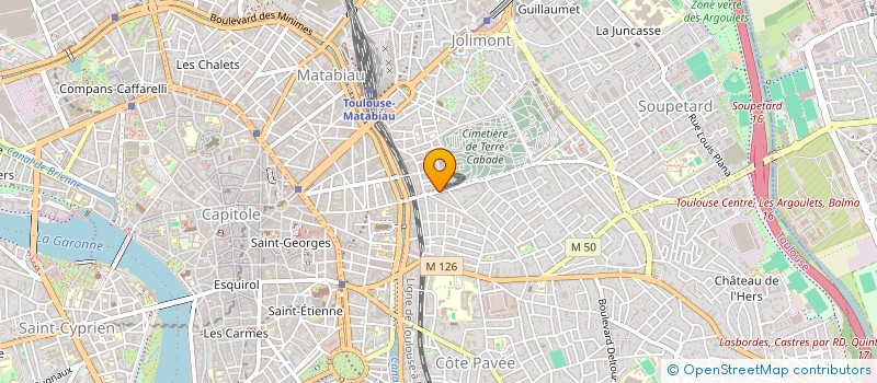 localisation de l'entreprise MADAME HUGUETTE VALERO  TOULOUSE