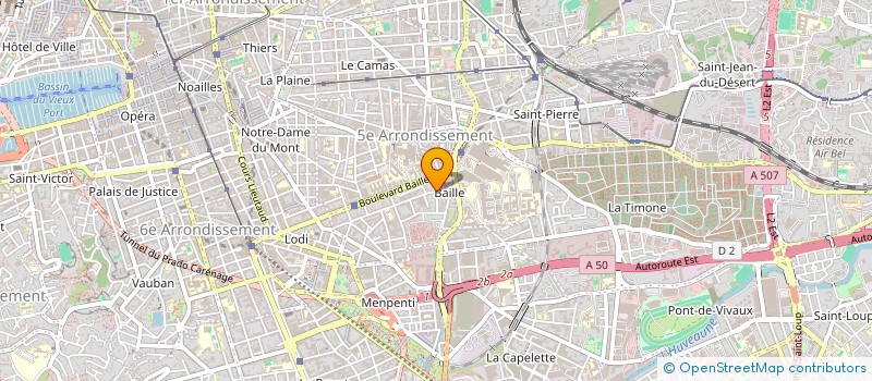 localisation de l'entreprise MADAME HUGUETTE VARGIN à MARSEILLE
