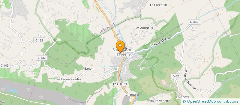 localisation de l'entreprise MADAME HUGUETTE VITTE à LE CASTELLET