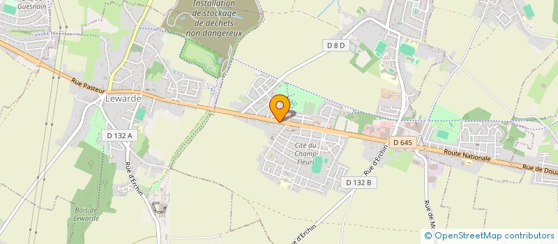 localisation de l'entreprise MADAME HUGUETTE WALLET  MASNY