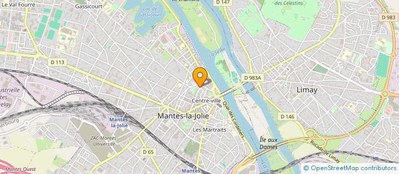 localisation de l'entreprise MADAME HUI BOURDAUD à MANTES-LA-JOLIE
