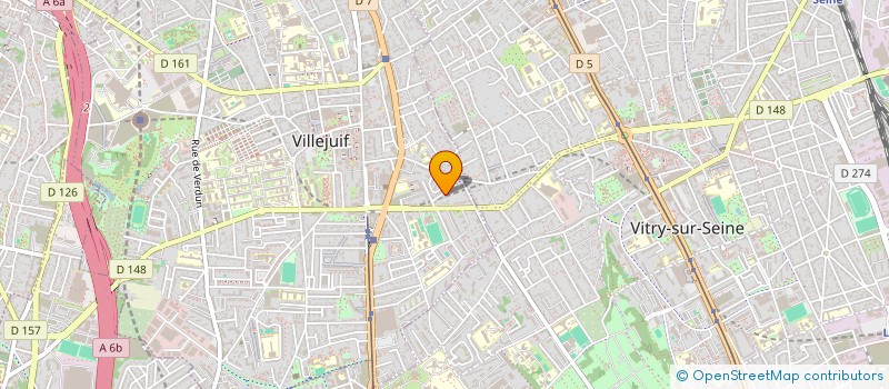 localisation de l'entreprise MADAME HUI HUANG  VILLEJUIF