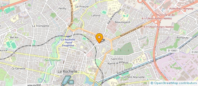 localisation de l'entreprise MADAME HUI QIAN  LA ROCHELLE