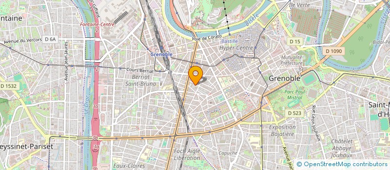 localisation de l'entreprise MADAME HUI-SHAN WANG à GRENOBLE