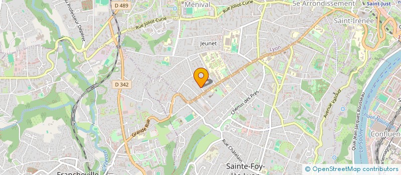 localisation de l'entreprise MADAME HUIMIN LUO à LYON
