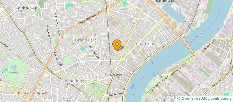 localisation de l'entreprise MADAME HUIWEN WANG à BORDEAUX
