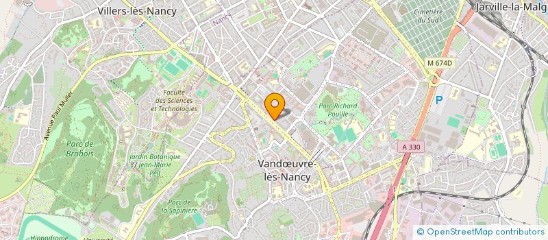 localisation de l'entreprise MADAME HUIYA MO  VANDUVRE-LES-NANCY