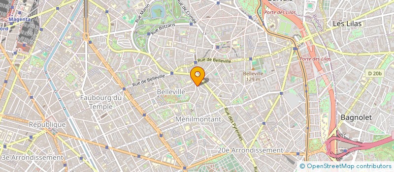 localisation de l'entreprise MADAME HUIYU CHEN  PARIS