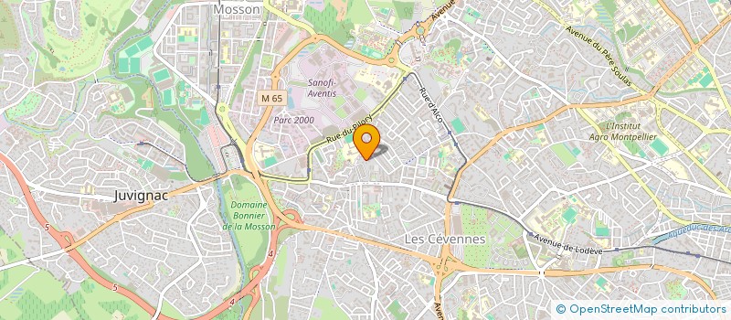 localisation de l'entreprise MADAME HUIZHEN XU à MONTPELLIER