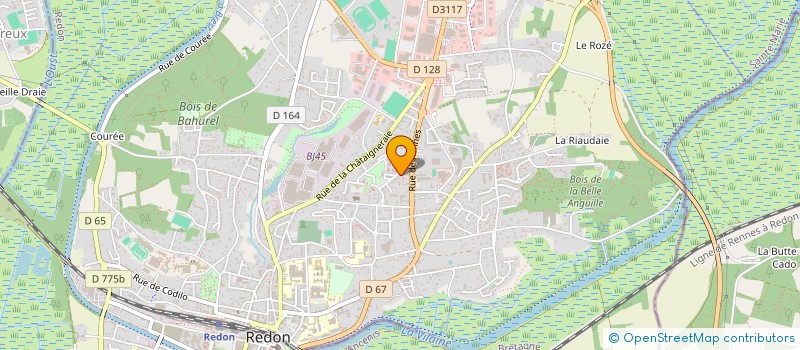 localisation de l'entreprise MADAME HUMA BILGIC  REDON