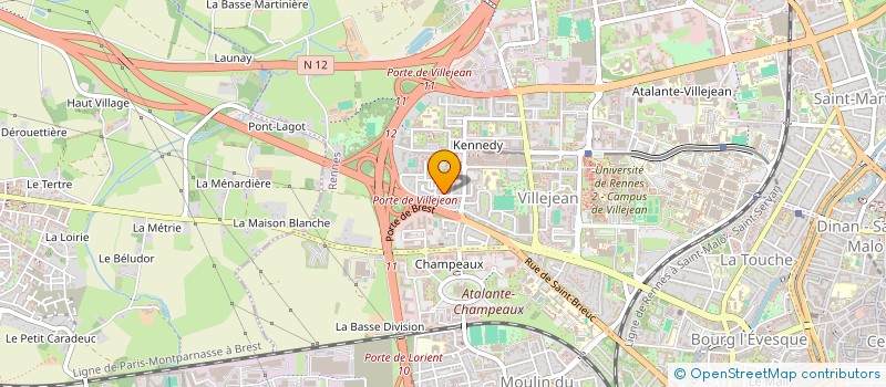 localisation de l'entreprise MADAME HUMAIRA HAKIMI  RENNES